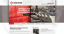 Desktop Screenshot of excavationpcouture.com